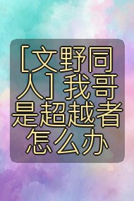 [文野同人] 我哥是超越者怎么办封面